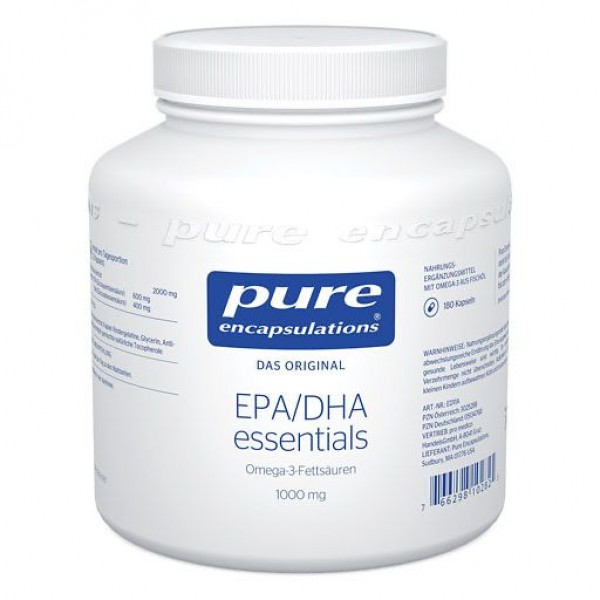 Рыбий жир Омега 3 PURE ENCAPSULATIONS EPA/DHA essent.1000 mg Kapseln 180 шт Pro medico Рыбий жир Омега 3 PURE ENCAPSULATIONS EPA/DHA essent.1000 mg Kapseln 180 шт Pro medico